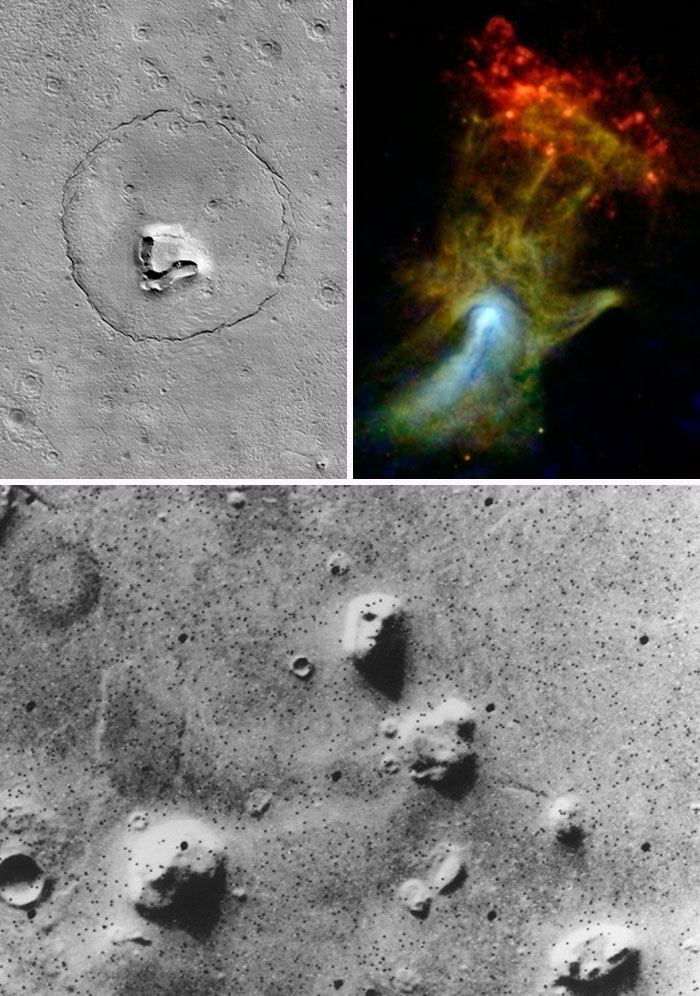 Here Are Some Examples Of Pareidolia In Space