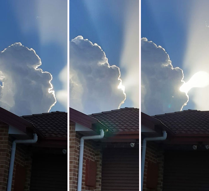 This Cloud Resembles A Man Smoking