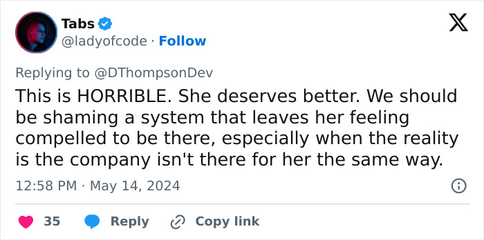 CEO Brought To Tears By Mom Who Came In To Work 2 Days After Giving Birth, Gets Destroyed Online CEO Brought To Tears By Mom Who Came In To Work 2 Days After Giving Birth, Gets Destroyed Online