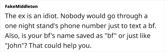 Guy Receives Cryptic Message Accusing His GF Of Infidelity, She Investigates Claiming It's Her Ex Guy Receives Cryptic Message Accusing His GF Of Infidelity, She Investigates Claiming It's Her Ex
