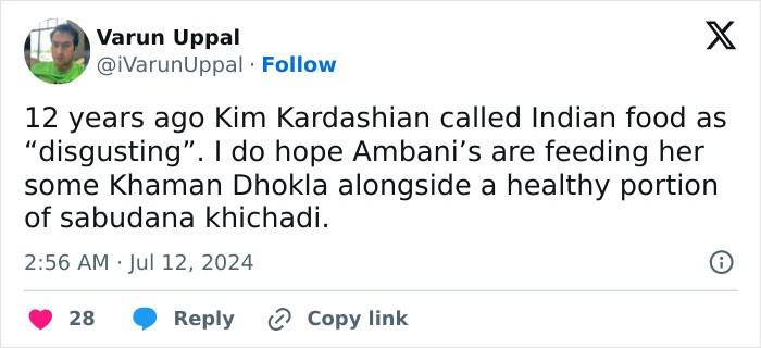 Kim Kardashian Serves Indian Food “Just For The Camera” Years After Calling It “Disgusting” Kim Kardashian Serves Indian Food “Just For The Camera” Years After Calling It “Disgusting”