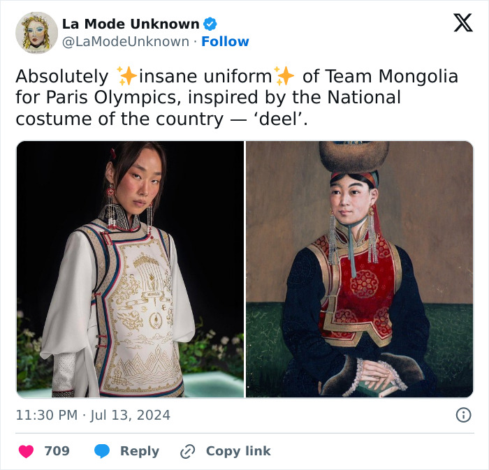 Team Mongolia&rsquo;s Olympic Uniform At Paris Games Leaves People In Awe