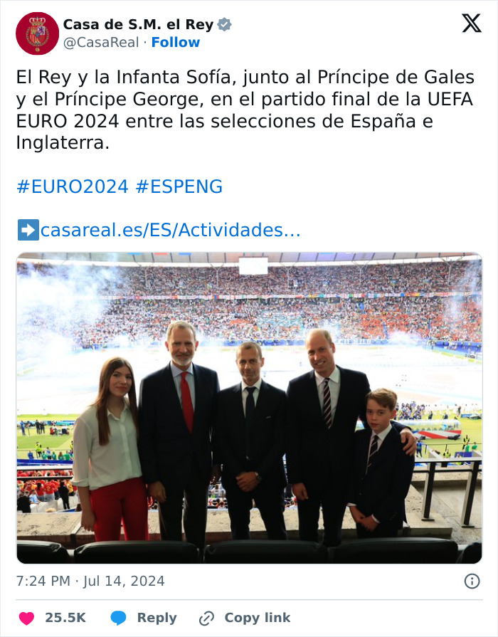 Internet Can&rsquo;t Get Over How Spanish Princess Sof&iacute;a &ldquo;Was The First&rdquo; To Move Towards Prince George