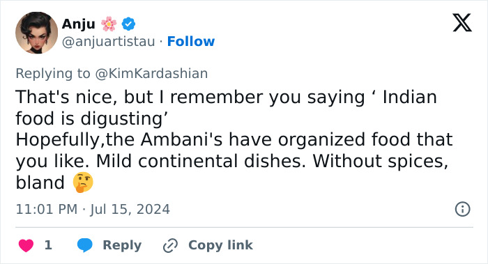 Kim Kardashian Serves Indian Food “Just For The Camera” Years After Calling It “Disgusting” Kim Kardashian Serves Indian Food “Just For The Camera” Years After Calling It “Disgusting”