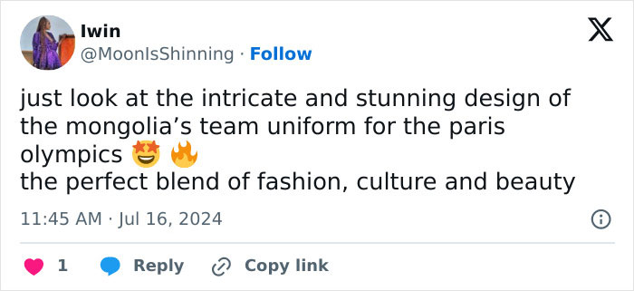 Team Mongolia&rsquo;s Olympic Uniform At Paris Games Leaves People In Awe