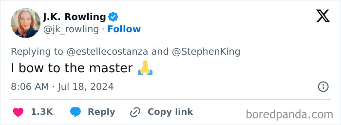 Stephen King Slams J.K. Rowling's Math In Heated Verbal Spat