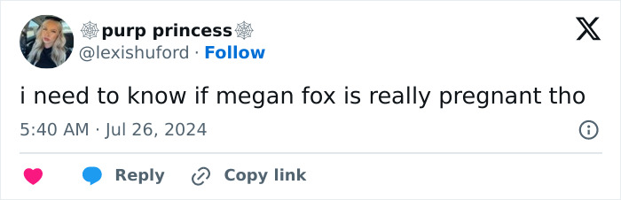 Is Megan Fox Pregnant? Fans Speculate After New Music Video Shows Her Baby Bump Is Megan Fox Pregnant? Fans Speculate After New Music Video Shows Her Baby Bump