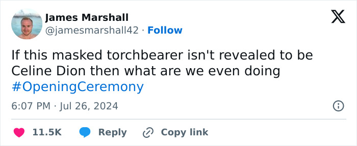 Masked Torch Bearer At The 2024 Olympics Finally Revealed&mdash;Mystery Surrounds 11 Other Athletes