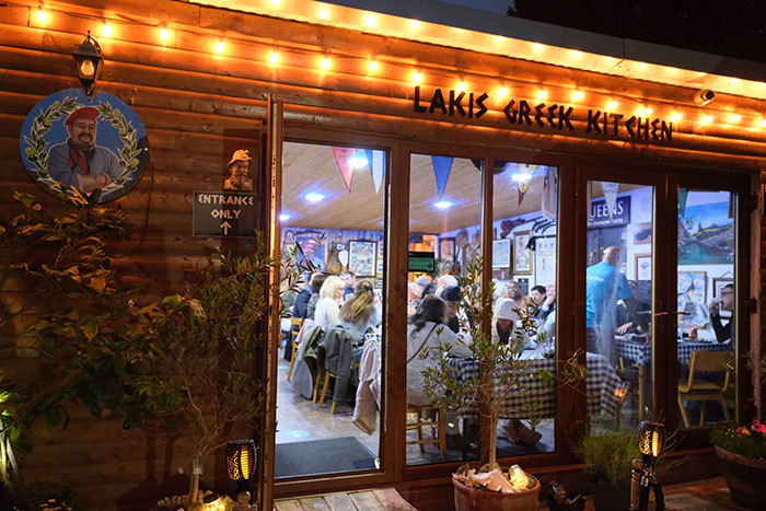 Dad Builds Greek Restaurant In His Backyard, It Becomes A Local Hotspot, Attracts Visitors Worldwide