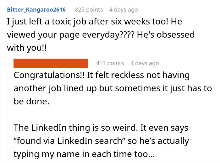 Boss Sends Out Unhinged Email To Entire Office After Woman Quits Horrible Job
