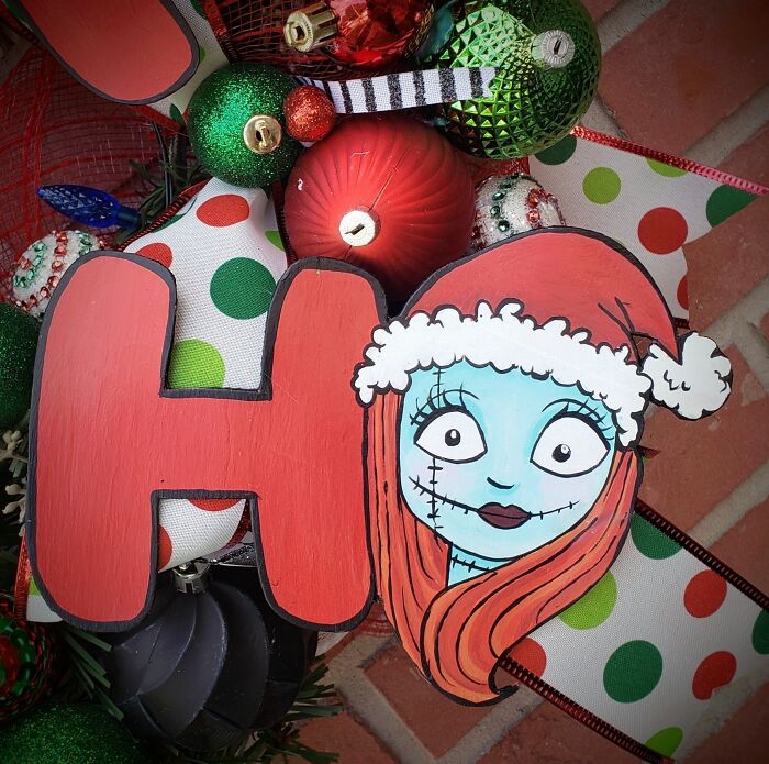 I Created Holiday Decorations Inspired By The 'Nightmare Before Christmas' (17 Pics