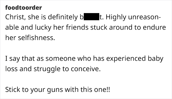 Woman Expects Friends To Throw Her A Baby Shower When She Didn&rsquo;t Allow Any Of Them To Have One