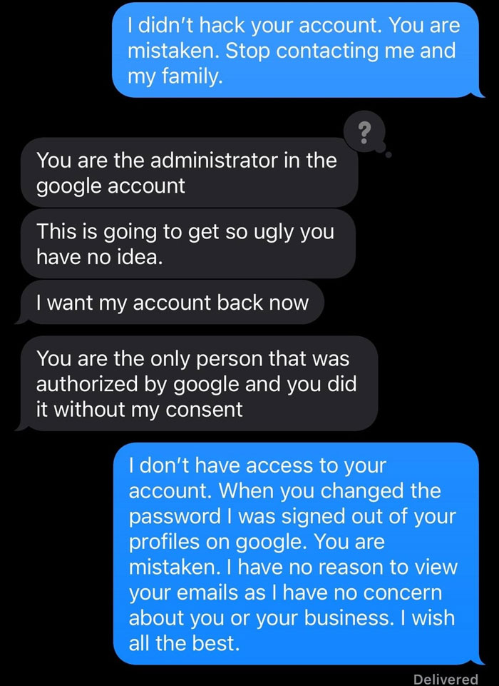 &ldquo;Hacking Is A Crime&rdquo;: Ex-Boss Forgets E-Mail Password, Starts Threatening Man And His Family