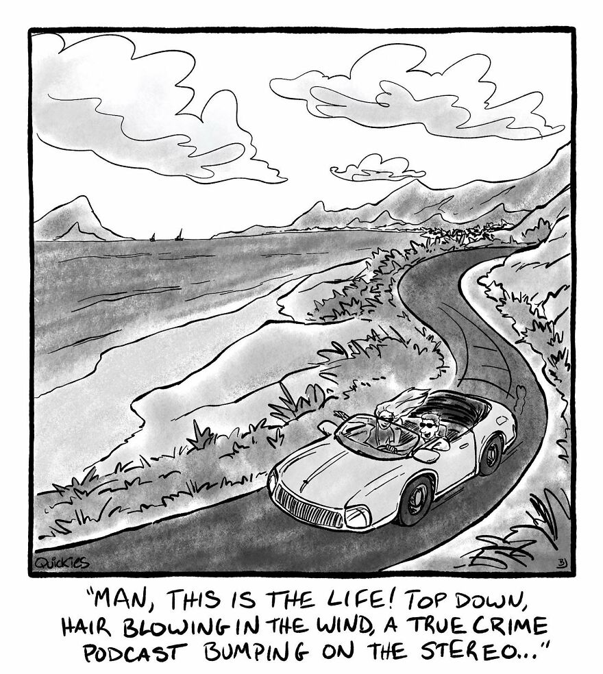 39 Witty One-Panel Comics From The Collaborative Minds Of Two Artists Under The Name Quickies (New Pics)