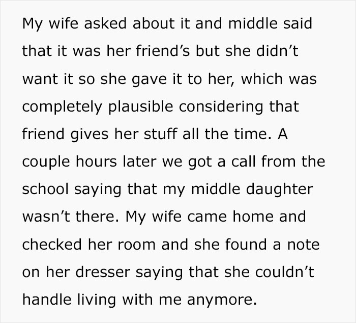 &ldquo;She Couldn&rsquo;t Handle Living With Me Anymore&rdquo;: Daughter Runs Away Because Of Dad