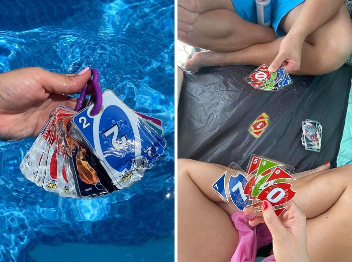 Yell "UNO!" From The Pool Or The Beach With The Waterproof 
