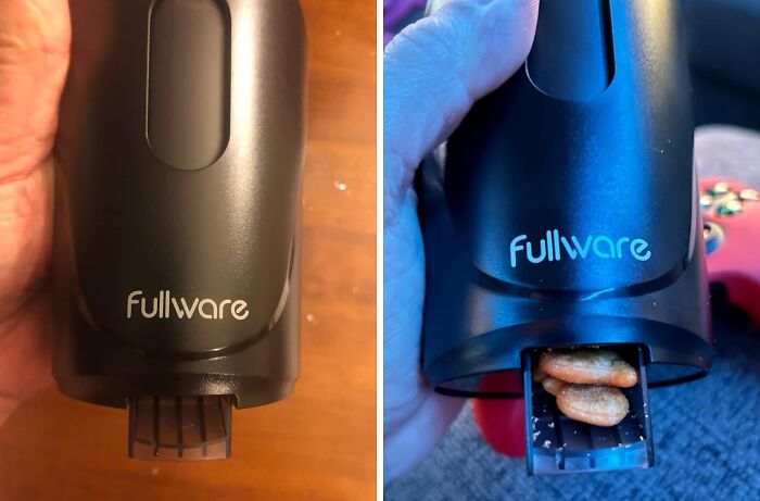 One-Handed Snacking? You Bet! With A Nuts Dispenser