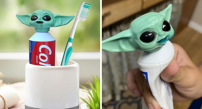 Baby Yoda Toothpaste Cap: Recommend This Toothbrush Cap, Dentists Would. Strong With The Force, Your Smile Will Be