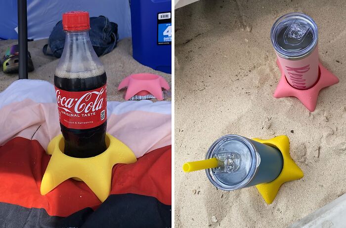 Never Spill Your Drink In The Sand Again With These Adorable 