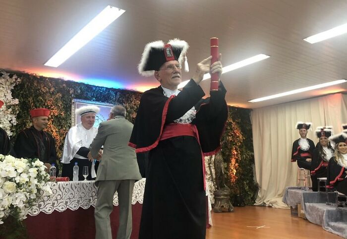 Friend Of Mine Graduated In Law School At The Age Of 94