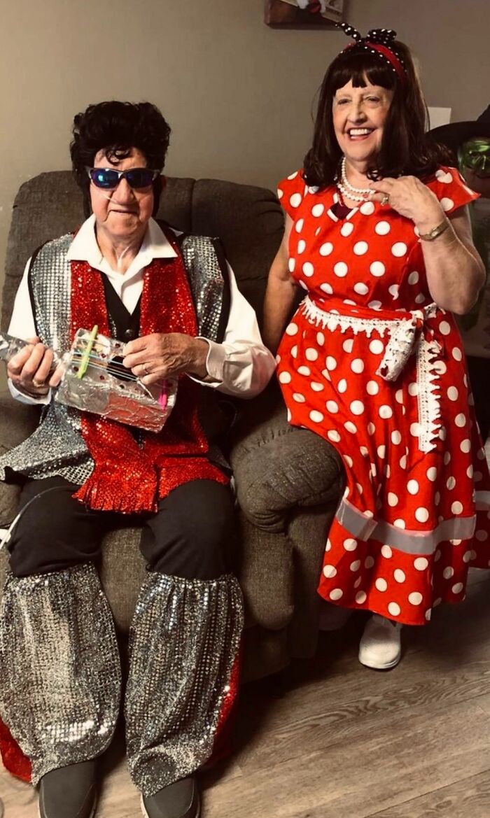 My 90-Year-Old Grandparents Dressed Up This Halloween