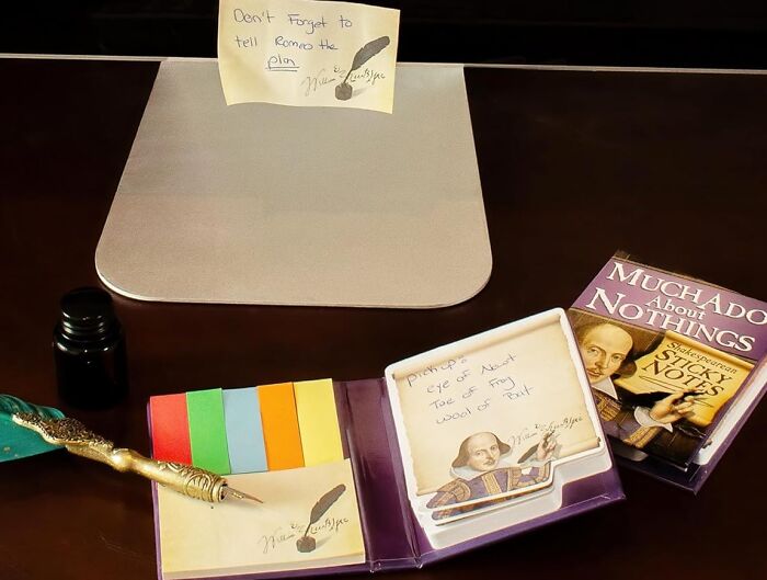 Brevity Is The Soul Of Wit, And These Shakespearean Sticky Notes Are Witty Indeed!