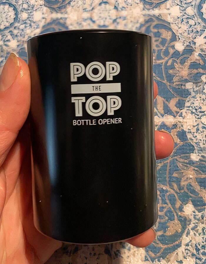  Pop-The-Top Beer Bottle Opener: The One-Handed Wonder For Effortless Bottle Popping