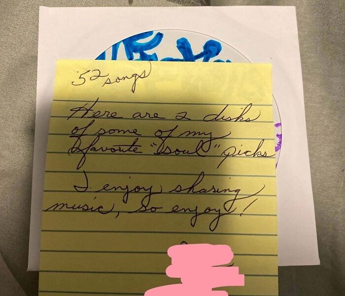 My 70-Year-Old Neighbor Burns CDs For Me With Music He Thinks I Will Like