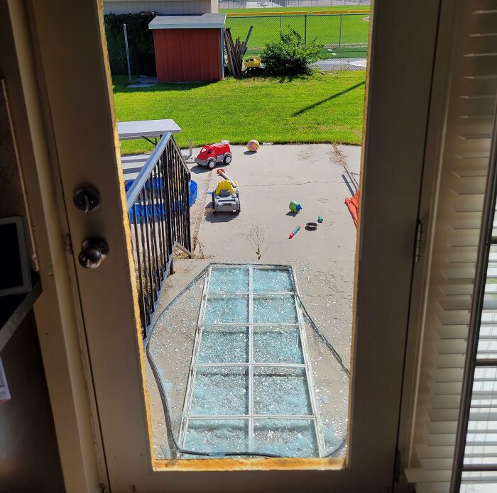 I Just Wanted To Clean The Window