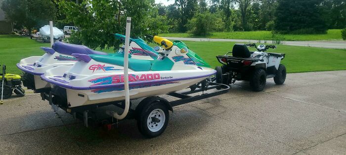 1995 Seadoos Aren't Typically Something You Buy For Life. These Two Have Been In My Family Since New And Are Ready For Another Trip To The Lake. Nearly 30 Years Old And They Are Still Running Strong