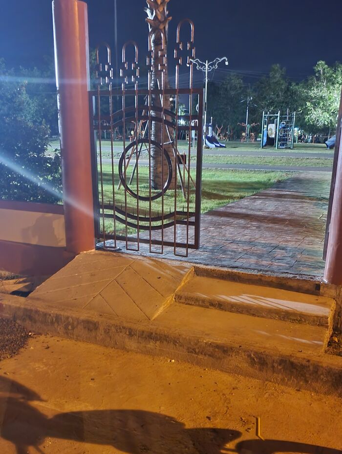 Brand New Handicapped Ramp At My Local Public Park