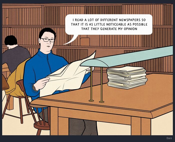 Illustrations Depicting The Absurdity Of The Present-Day World By Santiago Bara (New Pics)