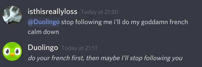 Oh No Hes On Discord