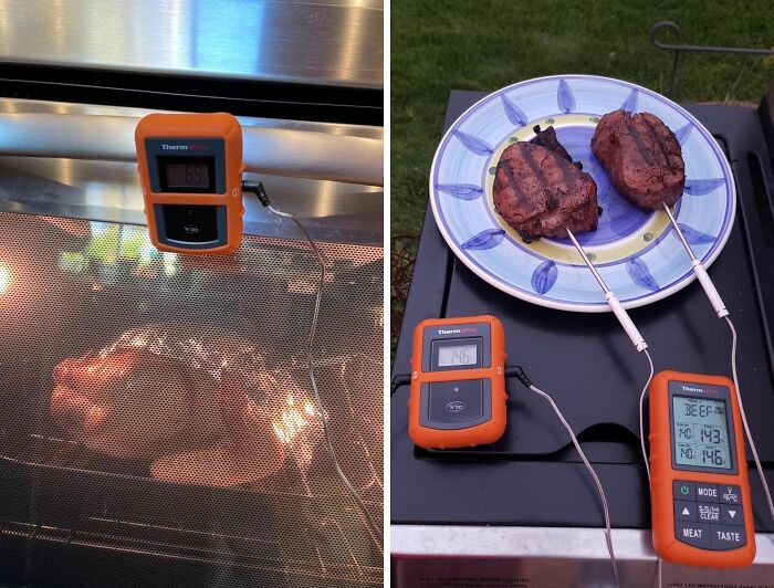  Digital Meat Thermometer With Dual Meat Probe: The Must-Have Tool For Grill Masters And Kitchen Connoisseurs Alike