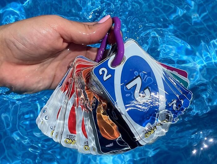 The UNO Splash Card Game Is The Perfect Travel Companion, Ready For Any Adventure, Wet Or Dry!