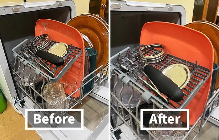 Ditch The Dishpan Hands And Let The Portable Mini Dishwasher Do The Dirty Work!