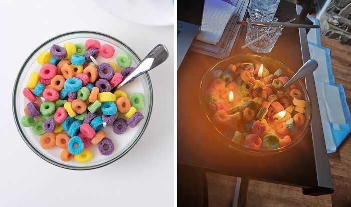  Fruity Loops Cereal Bowl Scented Soy Candle: Fill Your Home With The Sweet Scent Of Saturday Morning Cartoons