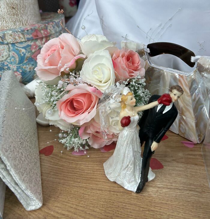 Spotted In A Charity Shop's "Wedding" Window