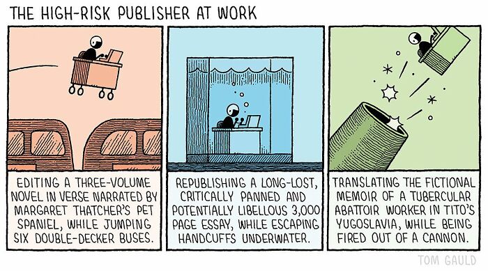 “I Love Making People Laugh”: New Humorous Comics By Tom Gauld