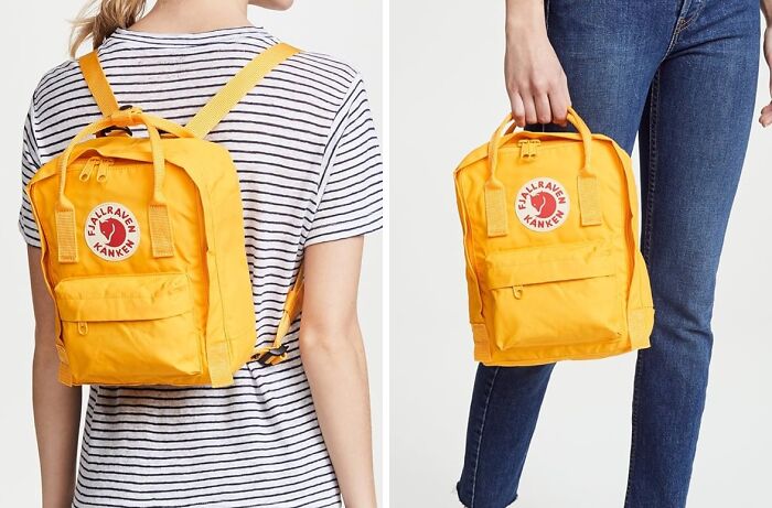  Fjallraven Kånken Mini: The Iconic Backpack, Now In A Miniature (And Adorable) Size, Perfect For Everyday Adventures