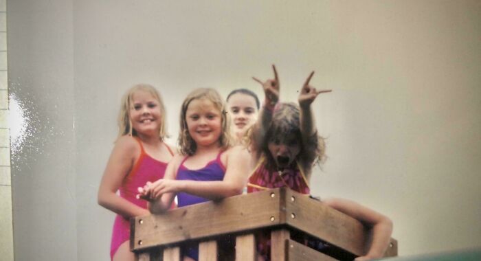 My 8th Birthday. I Was The Only Kid That Knew How To Party