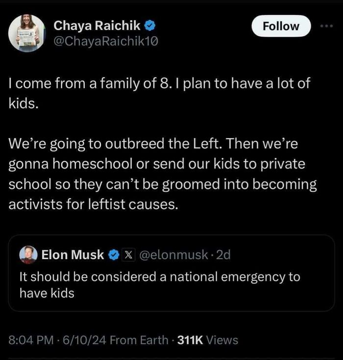 On Declining Population