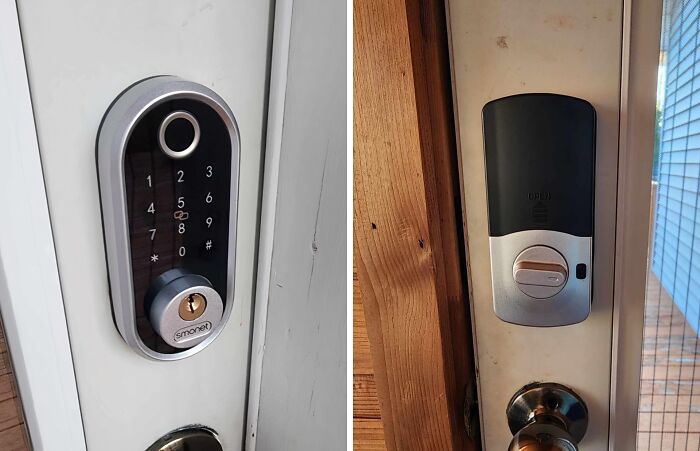  Fingerprint Electronic Deadbolt Door Lock: Unlock Your Home With A Touch, No Keys Needed!