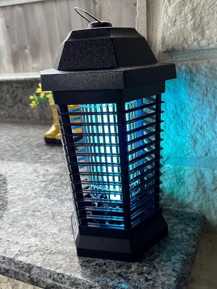 Enjoy Summer Evenings Without The Annoyance Of Buzzing Insects With A Bug Zapper That Attracts And Eliminates Them