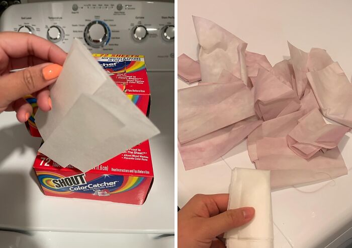 Mix And Match Laundry Loads Without The Fear Of Color Bleeding, Thanks To Color Catcher Sheets