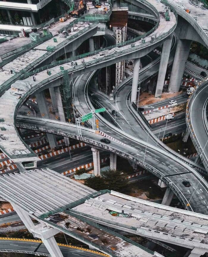 Spaghetti Junction In Kl, Malaysia