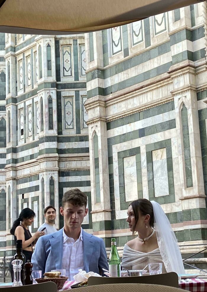 Newly Married Couple In Florence, June 2024