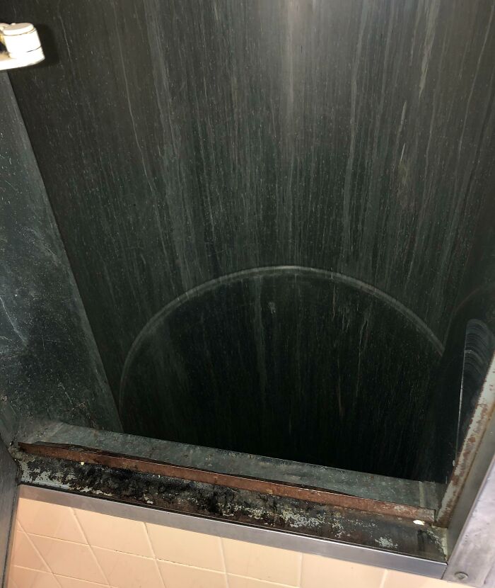 Garbage Chute At The Hospital I Work