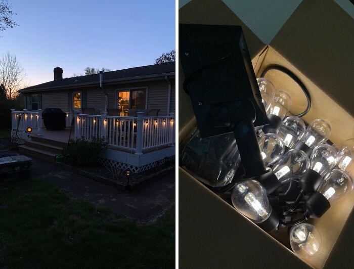 These Solar-Powered Patio String Lights Are The Eco-Friendly Way To Add A Touch Of Magic To Your Backyard Soirées