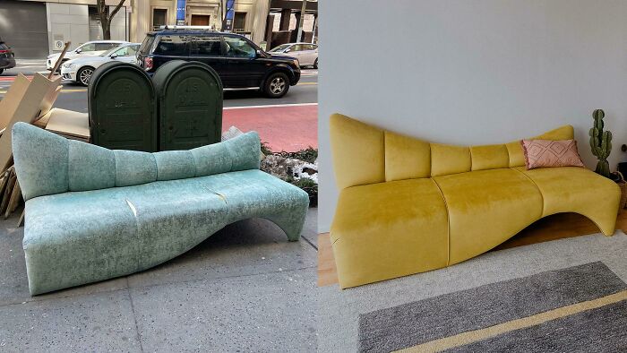 Found This Vintage Couch On The Street And Revived It. Can Anyone Help ID The Original Designer?